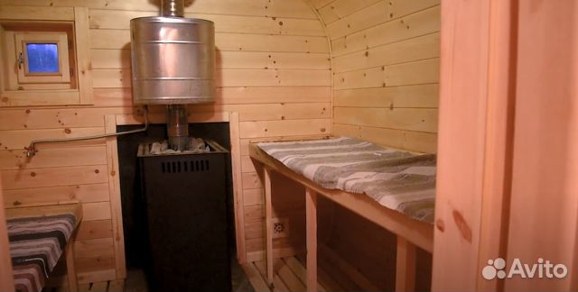 Баня бочка утепленная