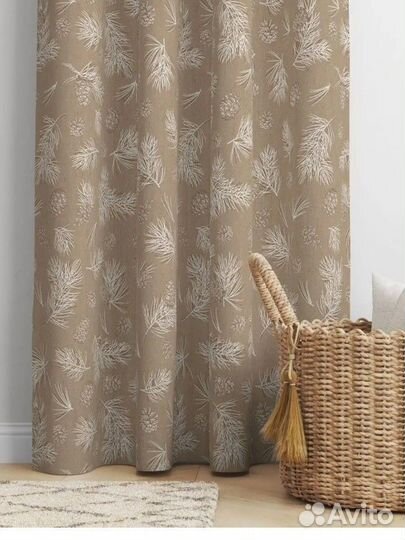 Шторы 150*260(2шт) рогожка