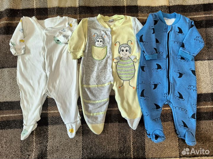 Вещи на девочку пакетом 68-74 размеры