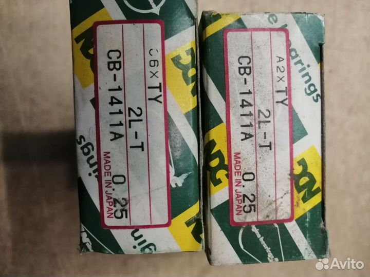 Вкладыши шатунные Toyota 2L / 3L / 5L