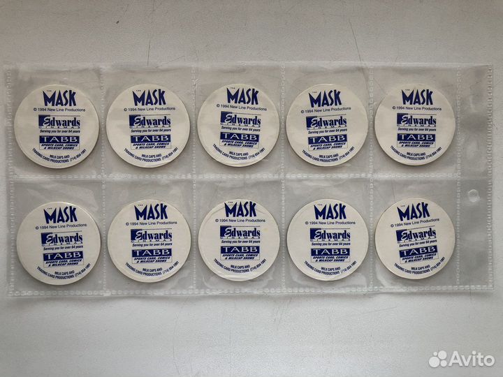 Фишки, кепсы, сотки, маска, the mask