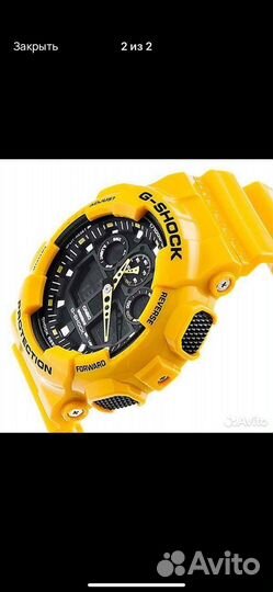 Часы casio g shock ga 100