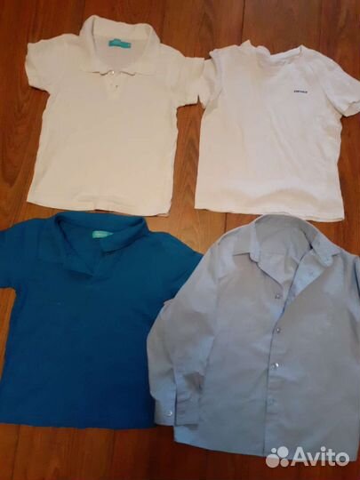 Вещи пакетом на мальчика 122р