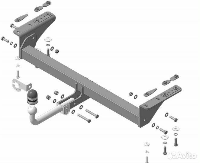 Фаркоп на Chery Exeed TXL 2020 - 2021