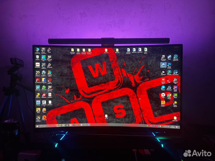 Монитор AOC 27 дюймов 1920x1080