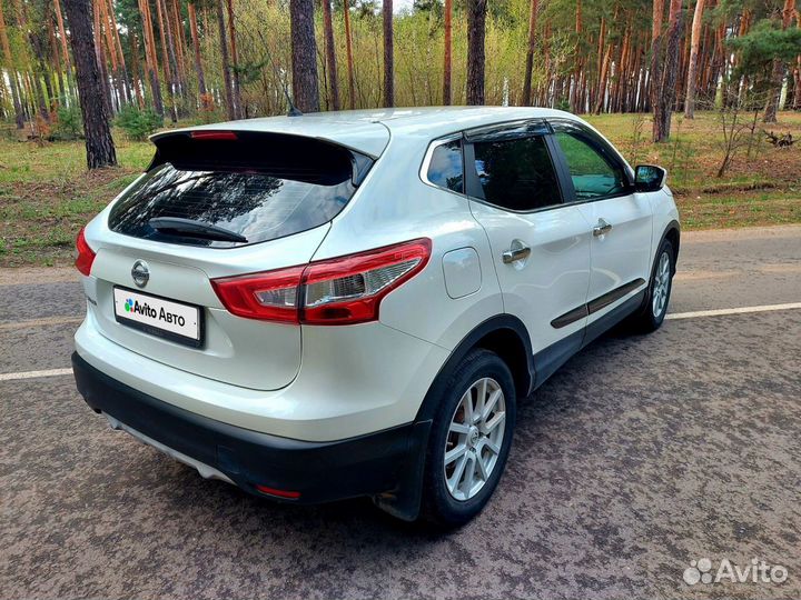 Nissan Qashqai 2.0 CVT, 2014, 109 000 км