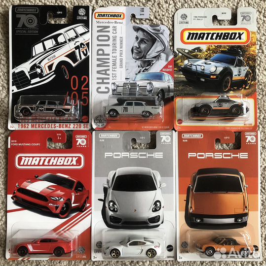 Matchbox mercedes porsche