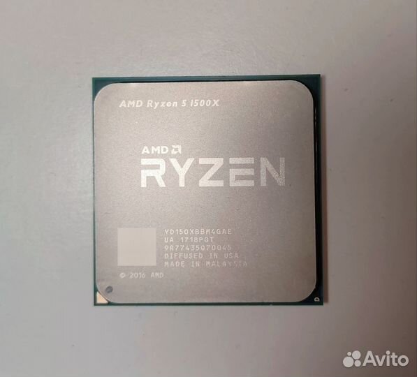 Процессор amd ryzen 1500x