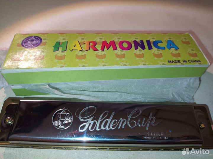 Губная гармошка Golden Cup