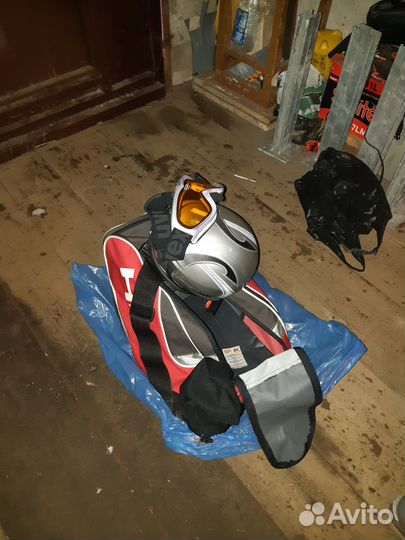 Горнолыжный комплект женский, размер ботинок 25