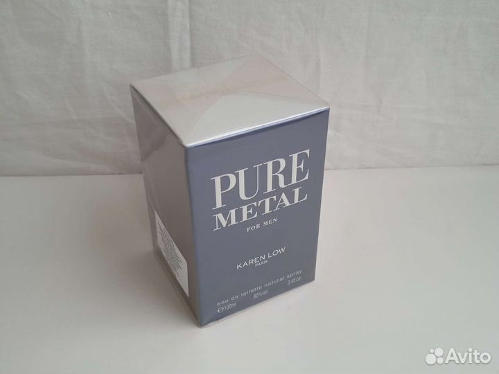 Мужская туалетная вода оригинал pure metal