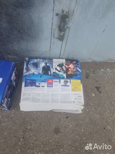 Пустая корбка от ps4