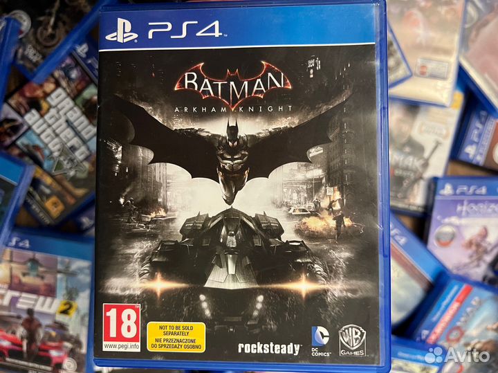 Диск Batman Рыцарь Аркхема PS4