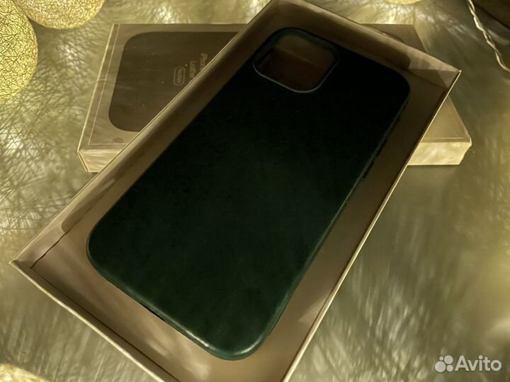Чехол leather case iPhone 12/12pro