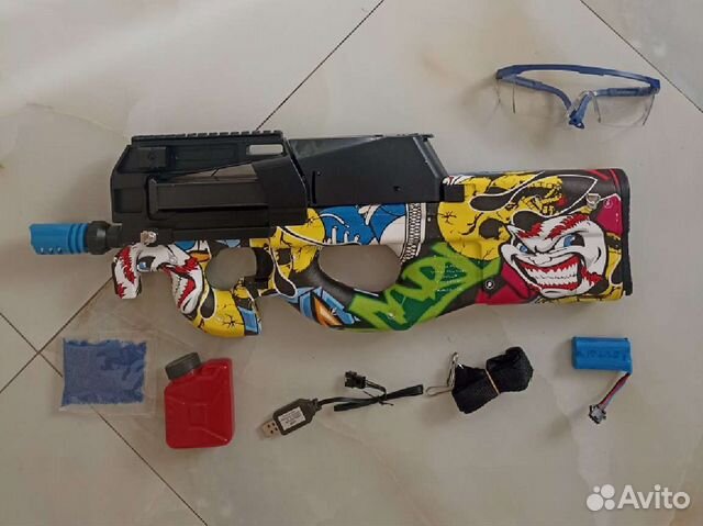 Игровой пистолет p90 орбиз