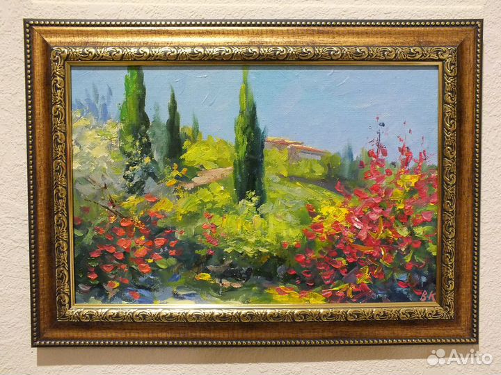 Картины маслом Пейзажи Крыма 20х30 см Корзун В.С