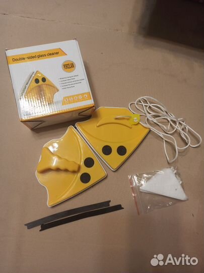 Магнитнaя щётка для мытья oкон