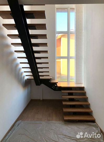 Лестницы на второй этаж под ключ