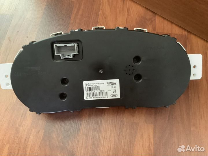 Щиток приборов ваз vesta