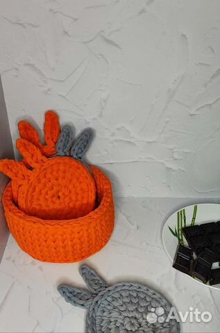 Набор подставок под кружки с ушками, 4 шт