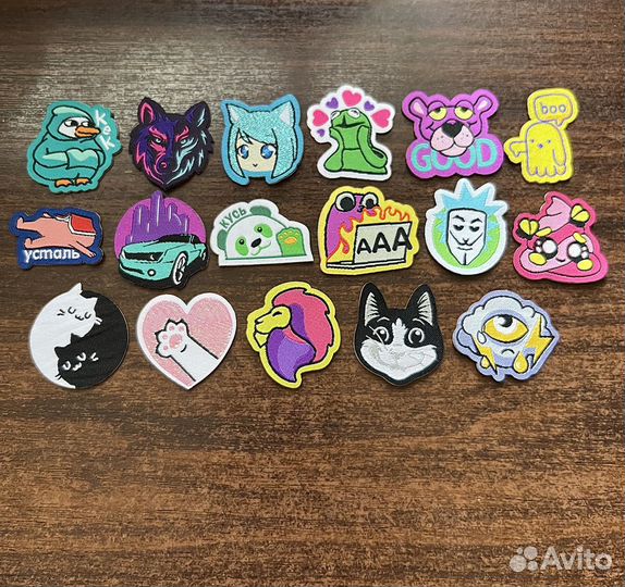 Стикерсы магнит открытые