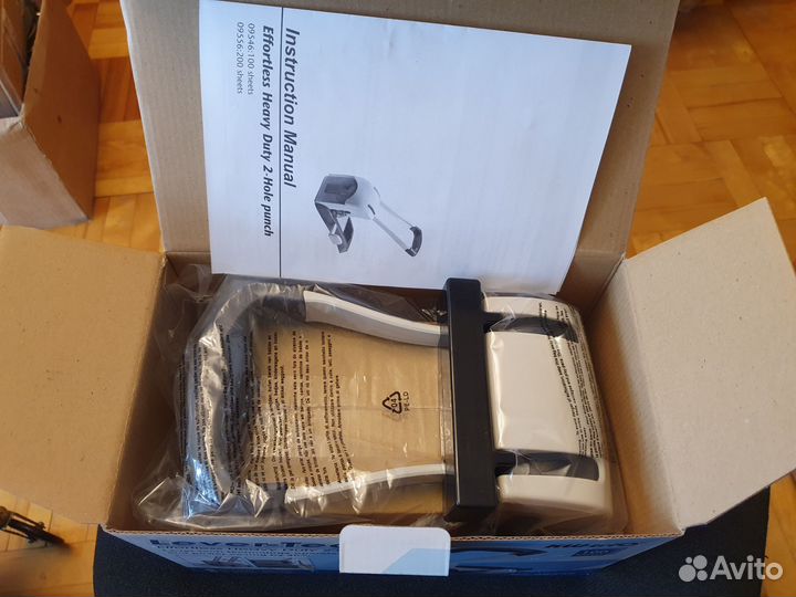 Дырокол KW-triO Lever-Tech Heavy Duty 9546 100л