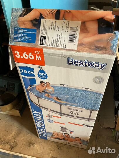 Каркасный бассейн bestway 76*366