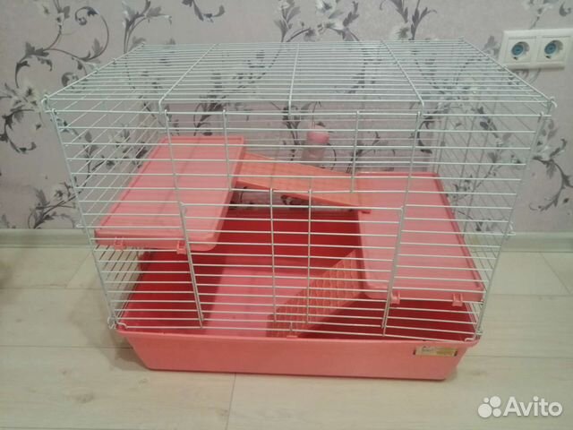 Клетка двухэтажная