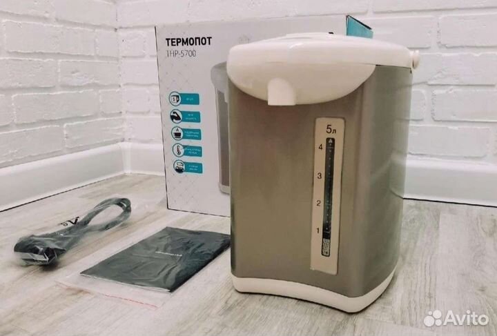 Термопот dexp THP-5700 бежевый