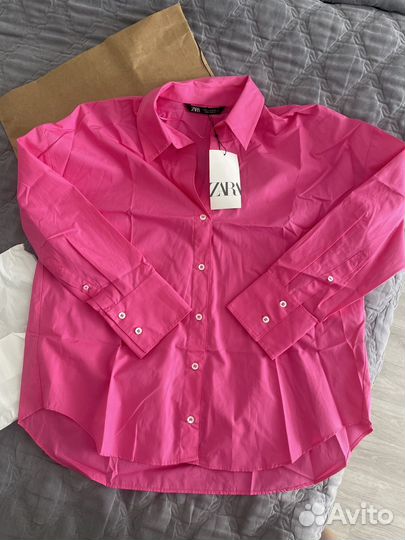 Рубашка новая Zara, S