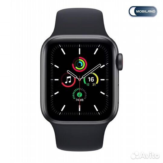 Apple Watch SE 2020 44 мм Серый Космос 130-200