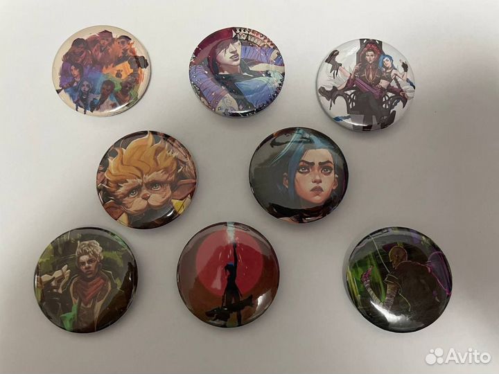 Значок Аркейн. Arcane. League of Legends