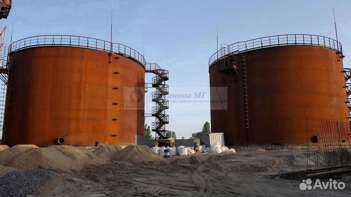 Резервуар вертикальный рвс 300м3