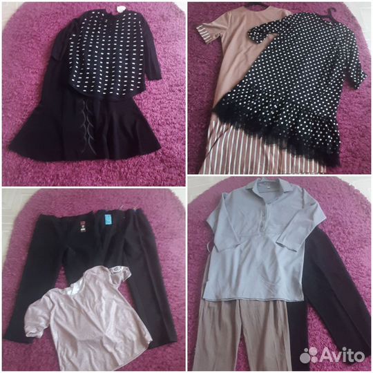 Женская одежда больших размеров пакетом 56, 64, 72