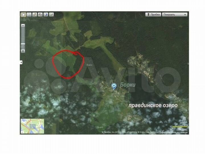 Участок 7,45 га (СНТ, ДНП)