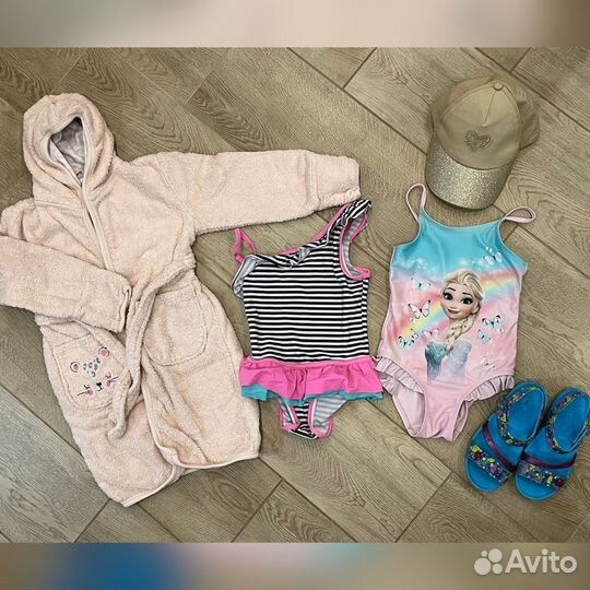 Огромный пакет вещей для девочки, 110 116
