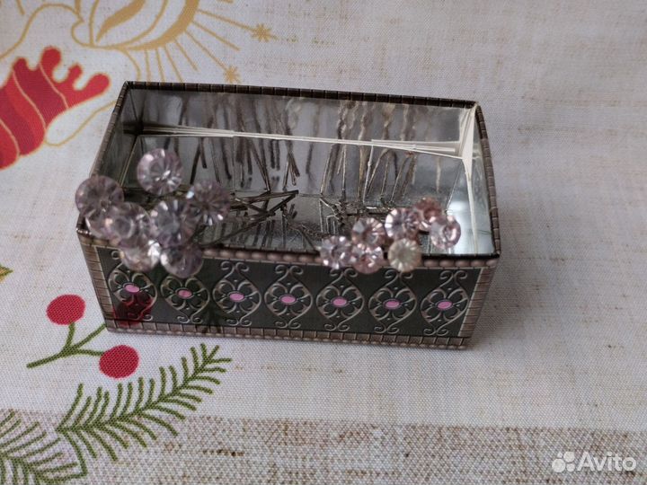 Шпильки для волос со стразами. 20шт Набором