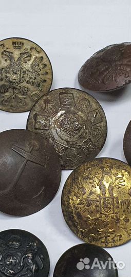 Старинные пуговицы