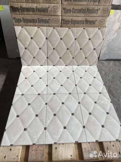 Плитка керамическая декор 27х40