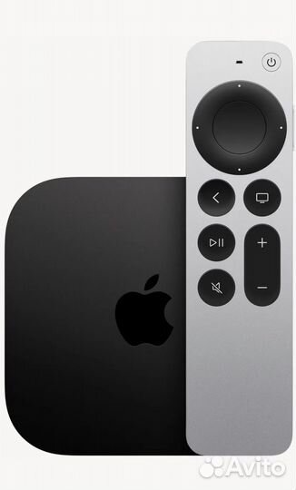 Тв-приставка Apple TV 4K 64GB, 2022, черный