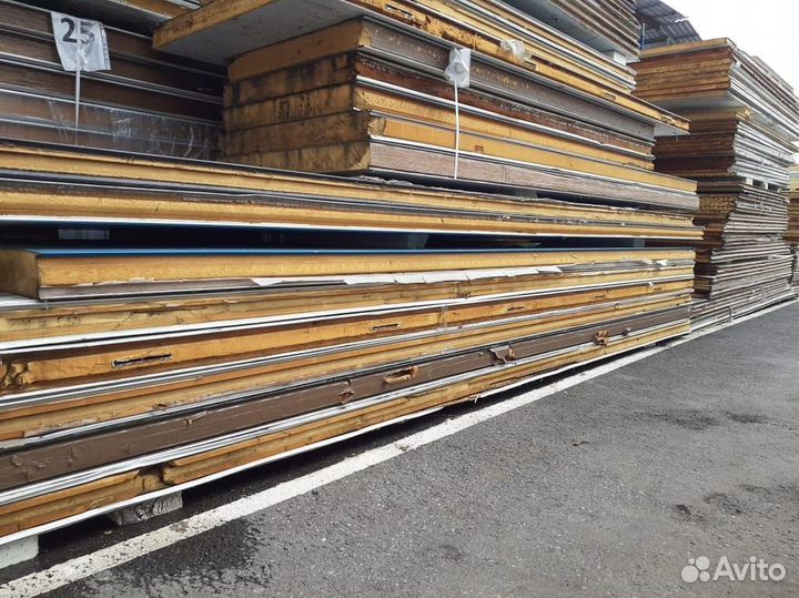 Сэндвич-панели из наличия