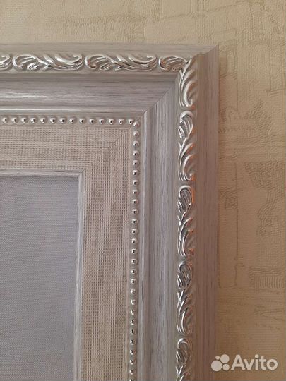 Картина вышитая лентами