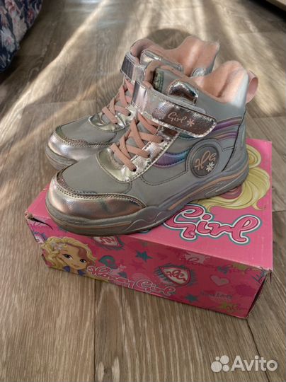 Ботинки демисезонные для девочки 32 размер