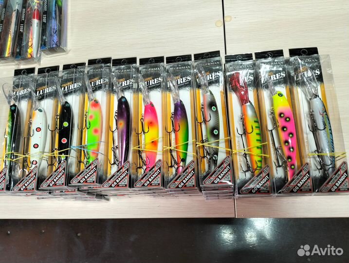 Воблер German GG Bandit 120 новые цвета 24г