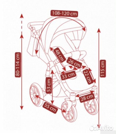 Прогулочная коляска Camarelo Cone