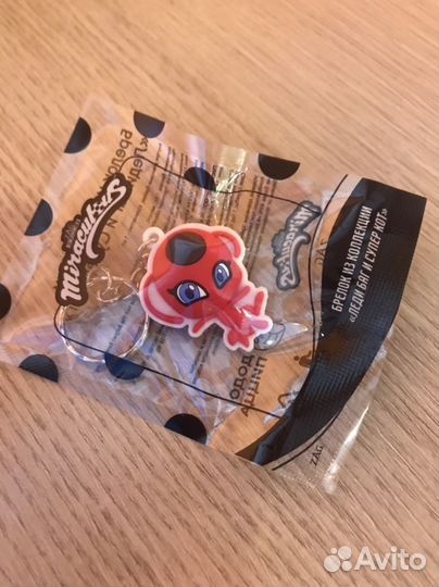 Брелок тики из леди баг и супер кот