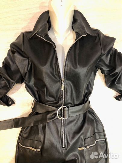 Кожаный комбинезон - М