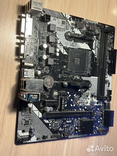 Материнская плата AM4 Asrock A320M HDV