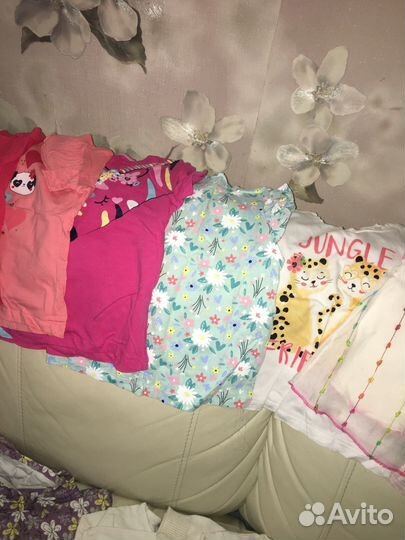 Одежда пакетом для девочки 86 92