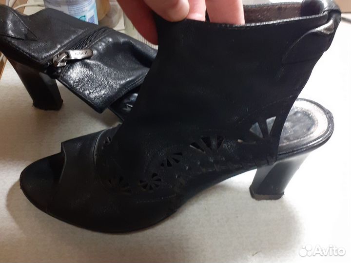 Босоножки женские натуральная кожа 38р